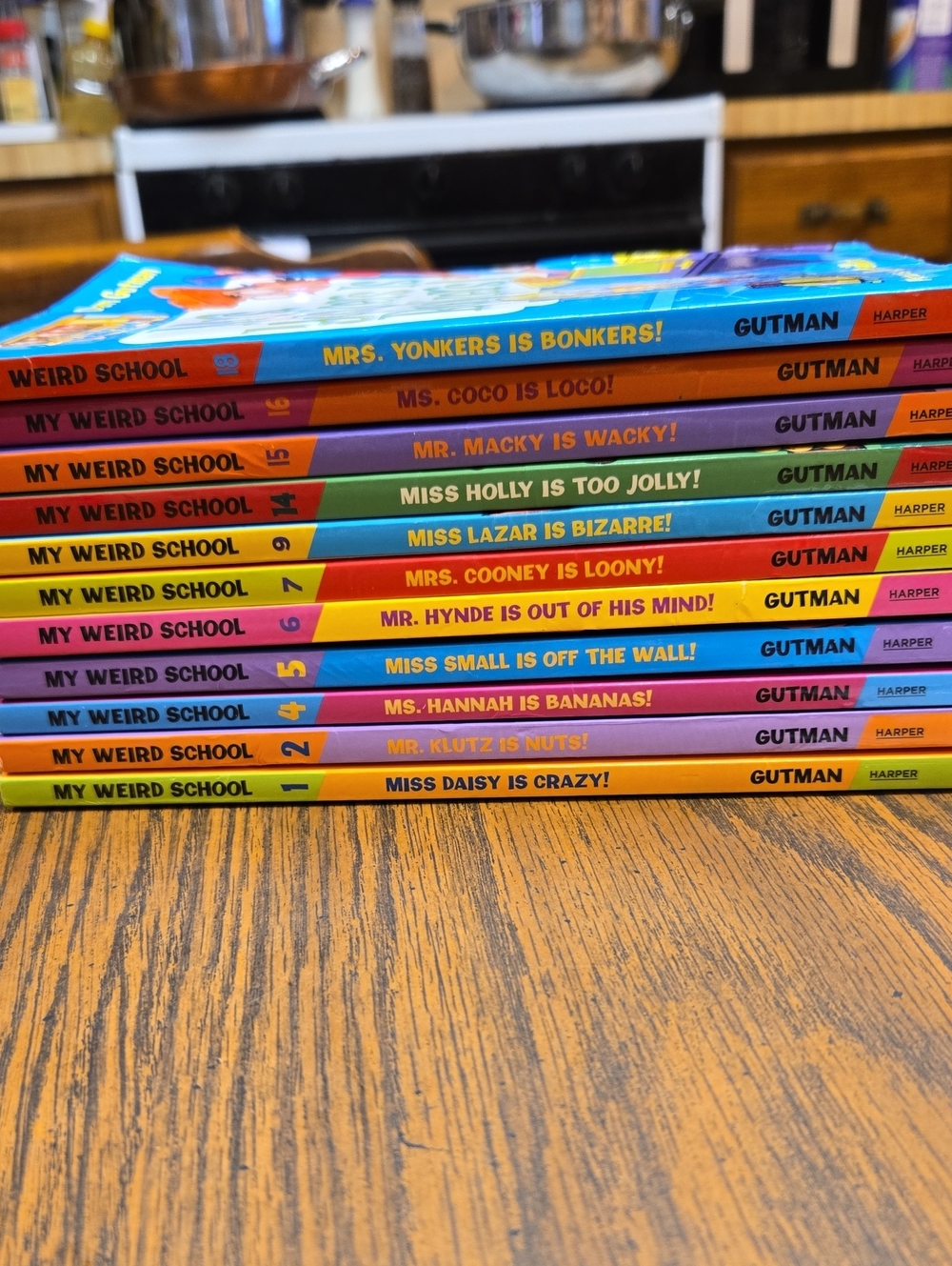 Colorful Chapter Book Set - Kids Reading Collection